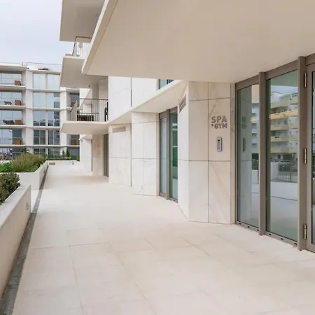 شقة Bayline- Beachfront And Pool Armação de Pêra