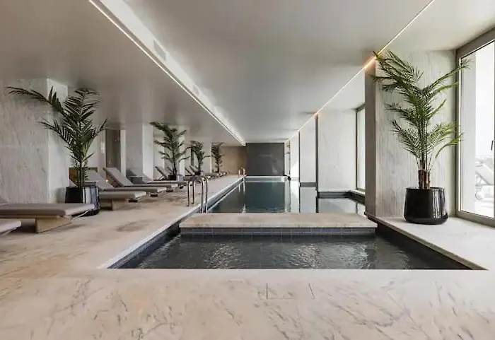 شقة Bayline- Beachfront And Pool