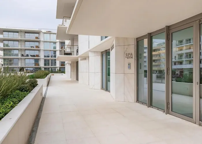 شقة Bayline- Beachfront And Pool Armação de Pêra